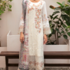 T- 206 RAMSHA EMRIODED CHIFFON 3PCS STICHED SUIT PRE ORDER  PRICE $145 CAD AND $100 USD - Image 3