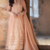 Azure Chiffon 3 pcs  suit Stitched Vibrant Blaze AZU07  $ 160 CAD , $ 110 USD - Image 4