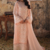 Azure Chiffon 3 pcs  suit Stitched Vibrant Blaze AZU10 $ 160 CAD , $ 110 USD - Image 4