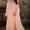 Azure Chiffon 3 pcs  suit Stitched Vibrant Blaze AZU10 $ 160 CAD , $ 110 USD - Image 3