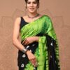 Hand block print chandri saree SD02  CAD $80   USD $55